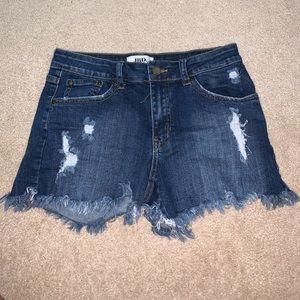 Jean shorts